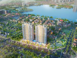 Bán căn hộ chung cư view hồ tây mặt đường võ chí công, 160 triệu / m2, 118 m2, 4pn,đóng 20%khđmb