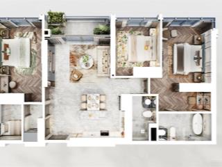 Bán căn 1606a celestine westlake 118,2m2, 3pn tầng 16 view công viên, 20,25 tỷ