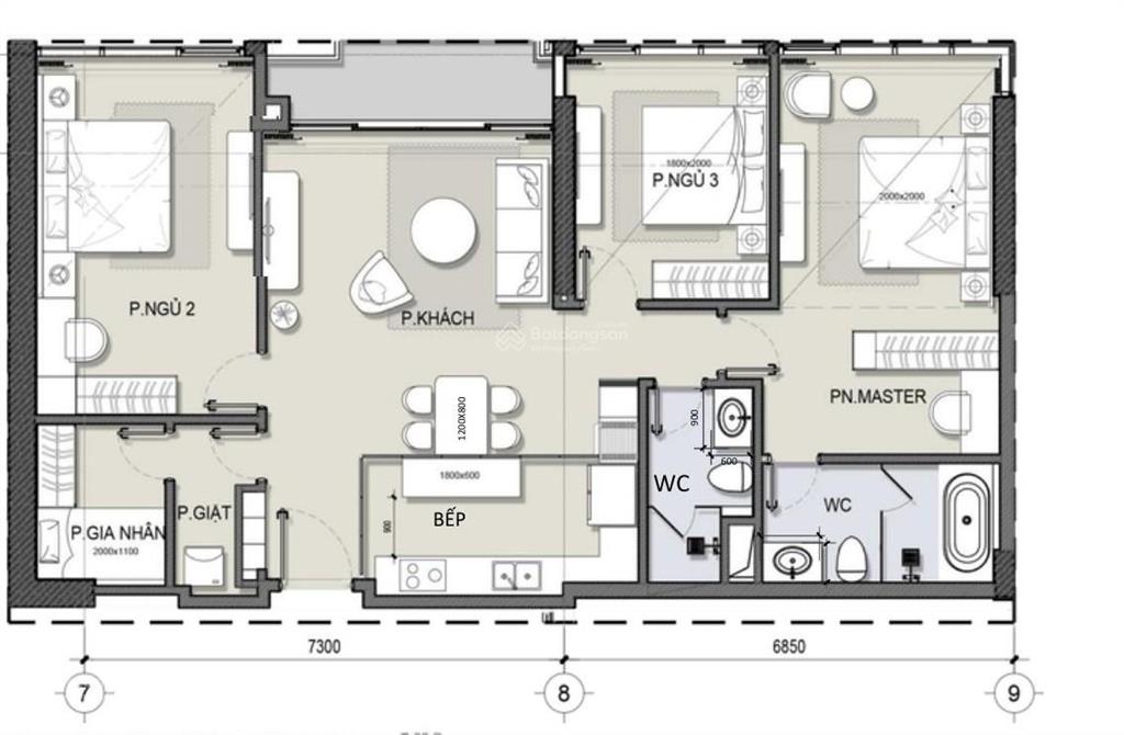 Bán căn 1606a celestine westlake 118,2m2, 3pn tầng 16 view công viên, 20,25 tỷ