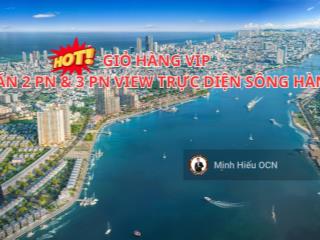 Siêu phẩm căn gốc 2 pn và 3 pn siêu vip view trực diện mặt sông hàn đà nẵng số lượng có hạn