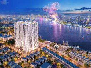 Hàng hot! căn góc 2 phòng ngủ  view trực diện sông hàn  chiết khấu hơn 15%  giá gốc từ cđt