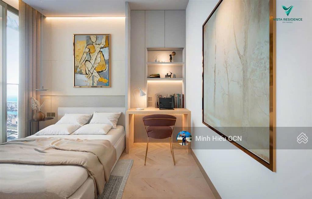 Bán căn hộ 2pn vista đà nẵng tầng cao, nội thất liền tường, sắp bàn giao vào ở luôn