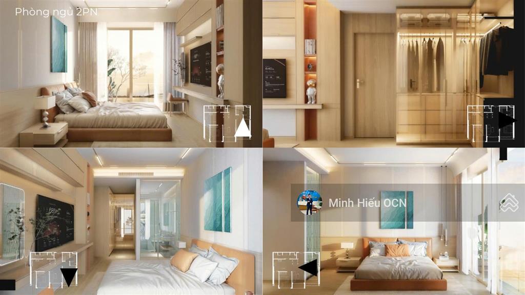 Bán căn hộ 2pn vista đà nẵng tầng cao, nội thất liền tường, sắp bàn giao vào ở luôn
