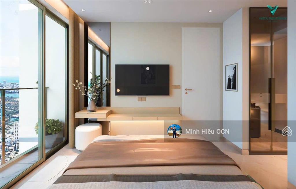 Bán căn hộ 2pn vista đà nẵng tầng cao, nội thất liền tường, sắp bàn giao vào ở luôn
