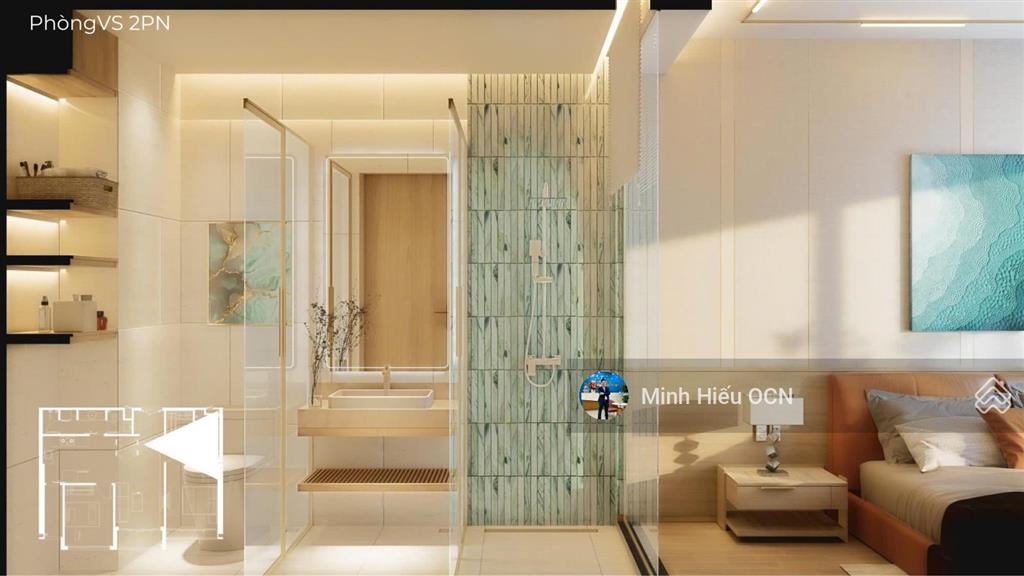 Bán căn hộ 2pn vista đà nẵng tầng cao, nội thất liền tường, sắp bàn giao vào ở luôn