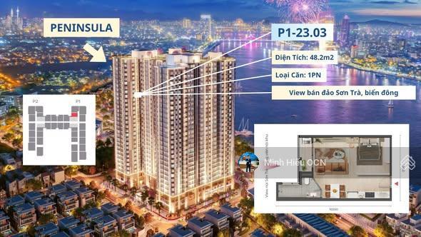 Peninsula đà nẵng 1pn view sông hàn & biển, giá chỉ 3,142 tỷ