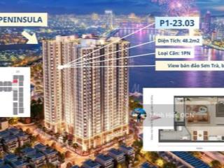 Hàng hiếm peninsula đà nẵng 1pn view sông hàn & biển, giá chỉ 3,142 tỷ
