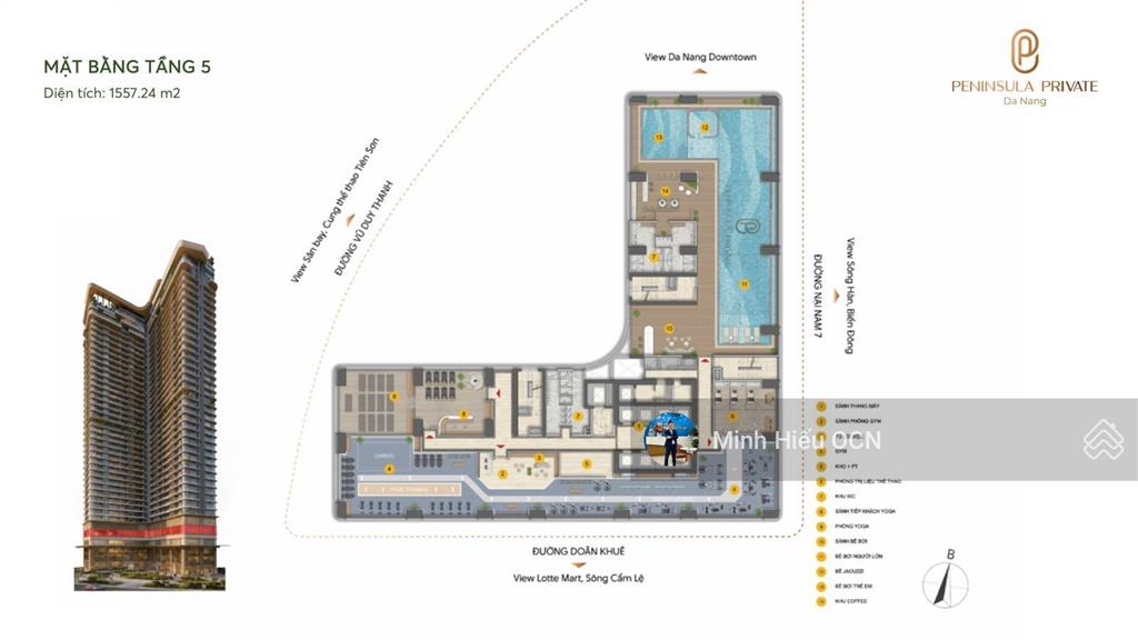 Chính thức nhận booking peninsula private  chỉ từ 2,1 tỷ/căn studio  căn hộ hạng sang tt hải châu