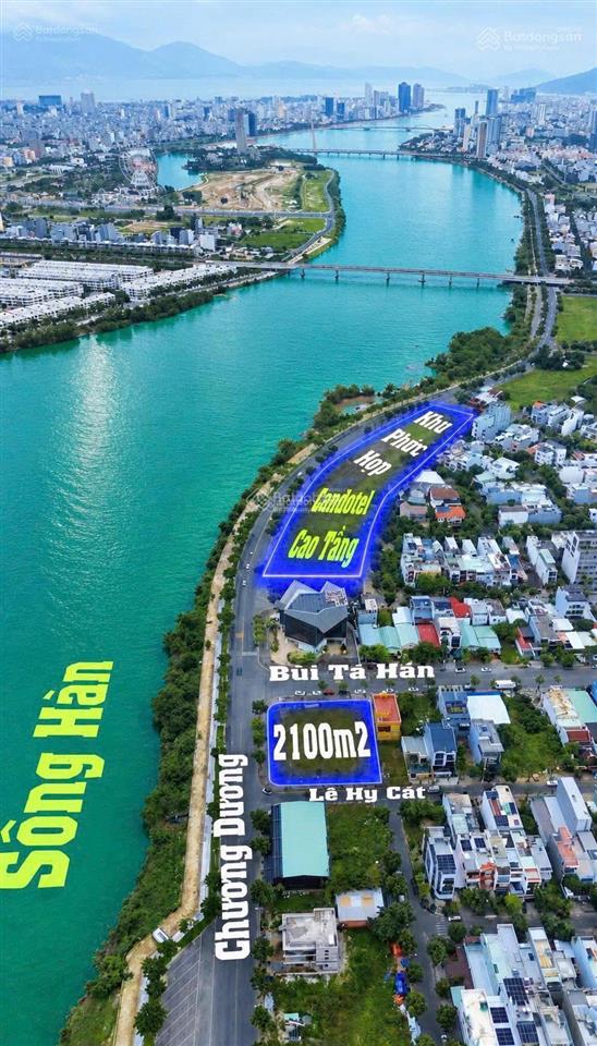 2.100m2 lô góc mặt sông chương dương cơ hội sở hữu quỹ đất cực hiếm, đắc địa