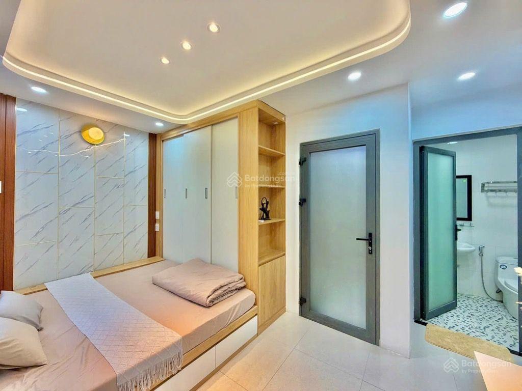 Nhà mới  full nội thất  4 tầng btct  15m ra hxh  nở hậu  4.99 tỷ