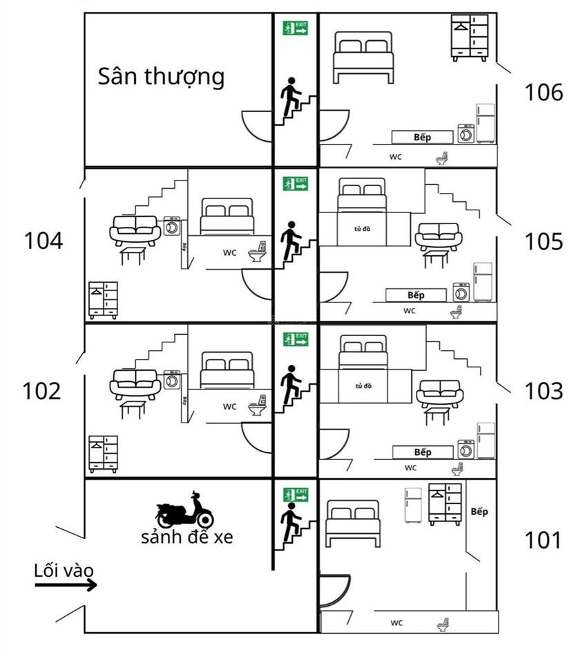 Chdv ô tô đỗ cửa  dòng tiền 36tr/th  40m2  4 tầng btct  8,99 tỷ tl