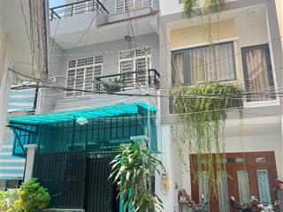 Nhà 4 tầng btct  hẻm thông  45m2 nở hậu  sổ vuông ko lỗi  7,9 tỷ