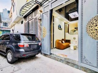 Nhà mới full nội thất  xe hơi đỗ cửa  pn trệt  38m2  4,x tỷ