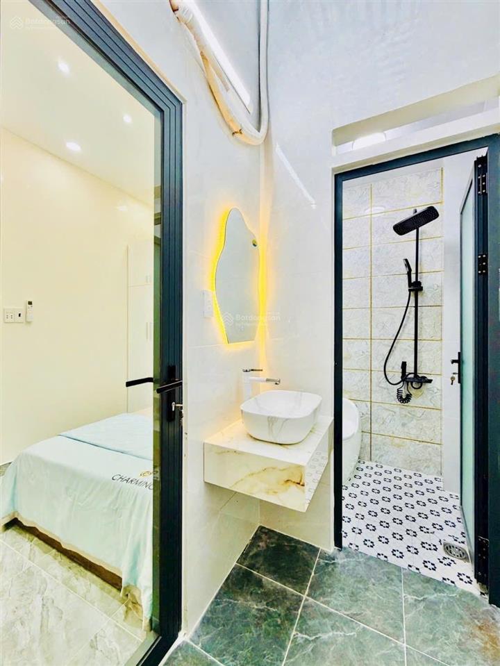 Nhà mới full nội thất  xe hơi đỗ cửa  pn trệt  38m2  4,x tỷ