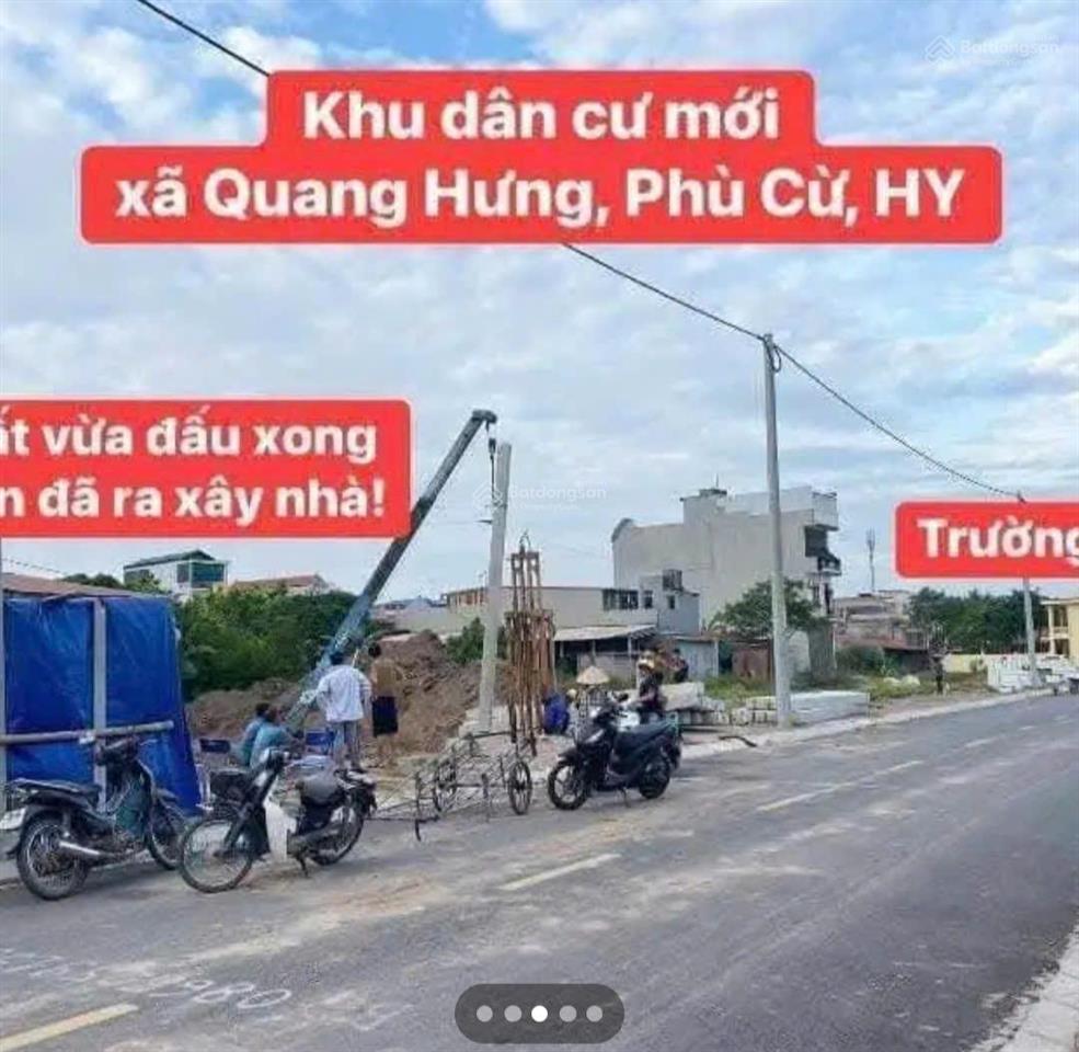Bán đất phân lô, lô góc tại quang xá, quang hưng