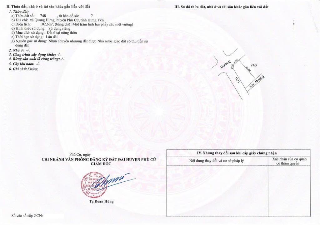 Bán đất phân lô, lô góc tại quang xá, quang hưng