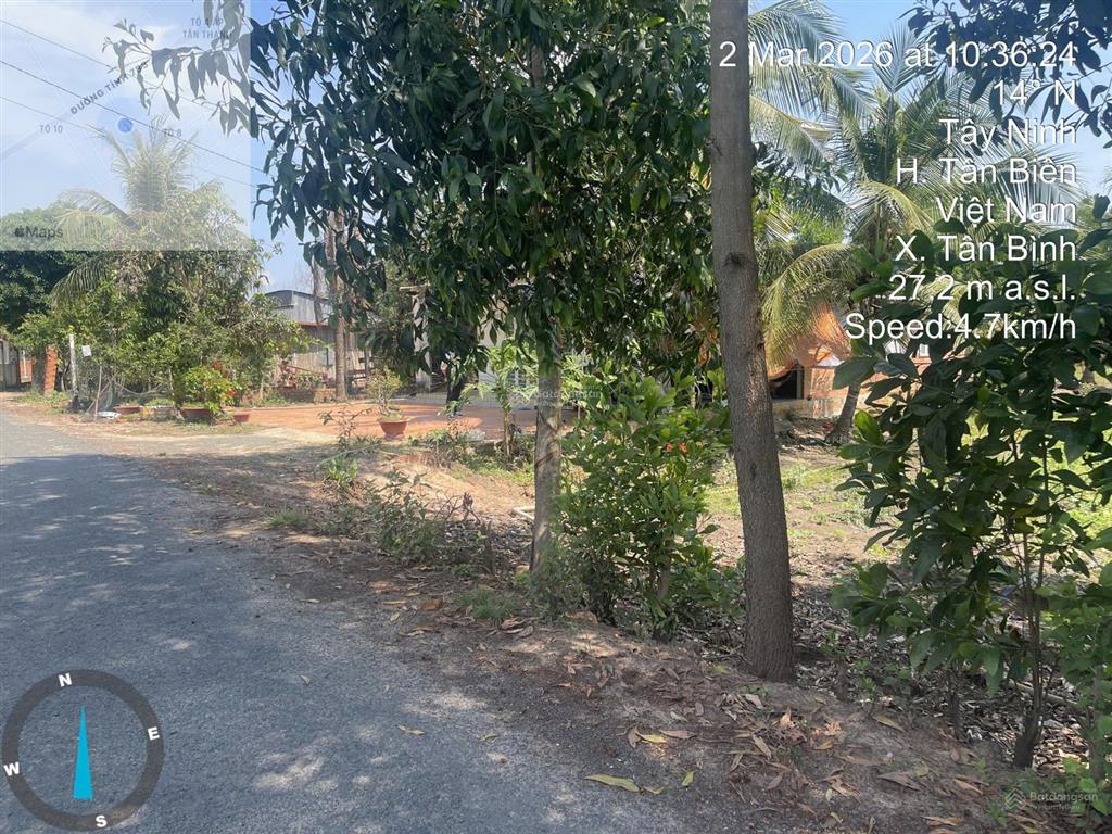 Bán gấp đất tại ấp tân thạnh, đt 783, tân biên, tây ninh, 2,2 tỷ, 1794 m2, 400 tc