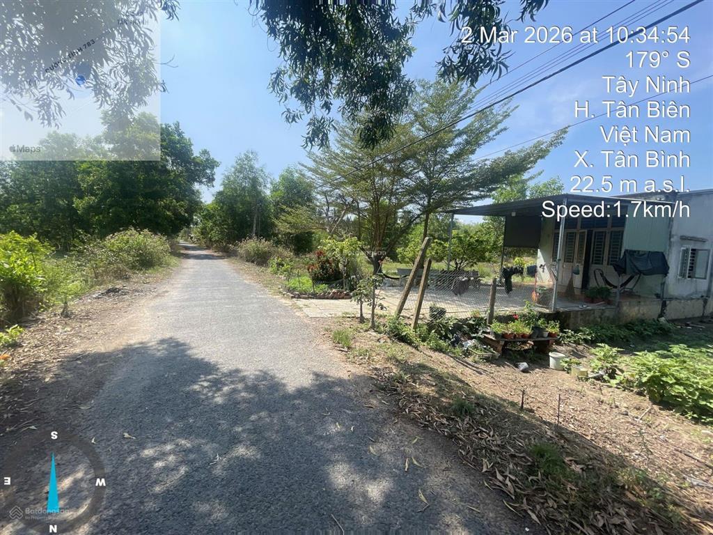 Bán gấp đất tại ấp tân thạnh, đt 783, tân biên, tây ninh, 2,2 tỷ, 1794 m2, 400 tc