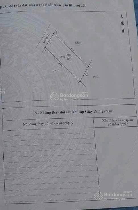 Bán lô đất cực phẩm cách đường tl khoảng 200m dân cư đông đúc