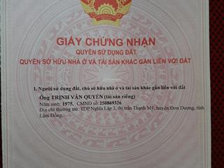 Bán đất ở phường 12, đà lạt, lâm đồng, giá 8,5 tỷ, diện tích 237 m2, chính chủ