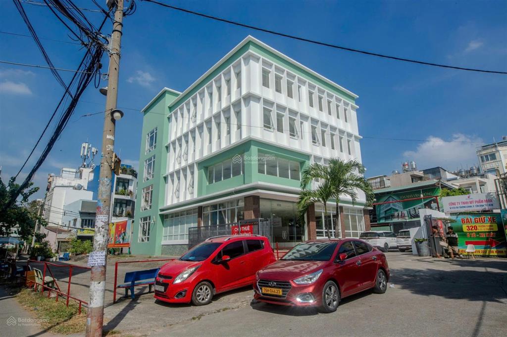 Cho thuê tòa nhà trường chinh, tân bình 1.200m sàn có pccc, máy lạnh