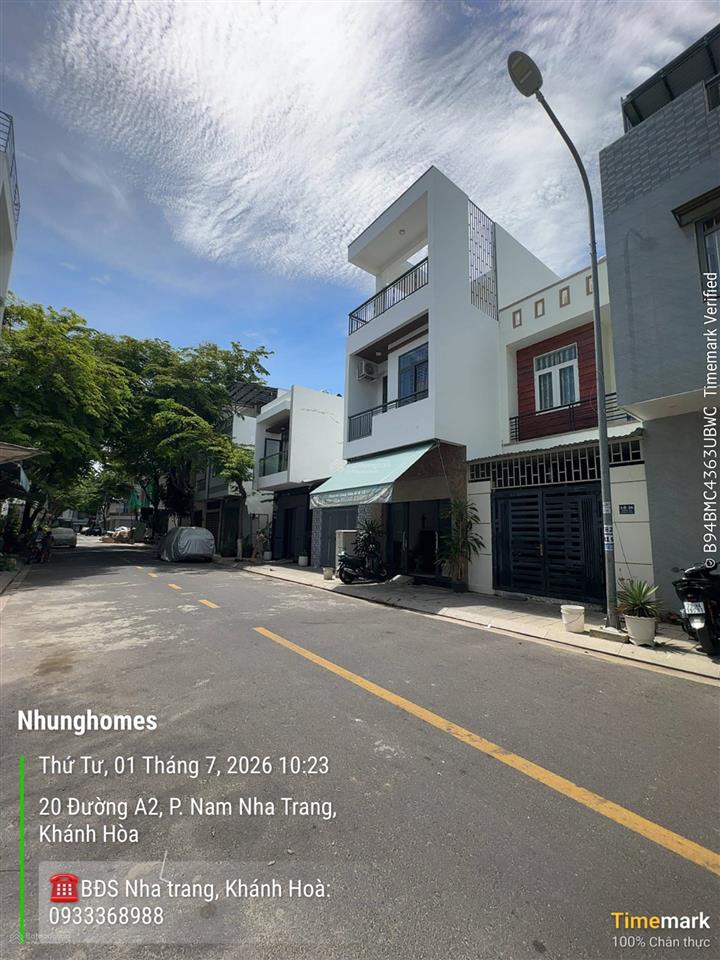 Bán nhà 3 tầng kđt vcn phước long 2 nha trang, đường 12m, giá chỉ 7 tỷ