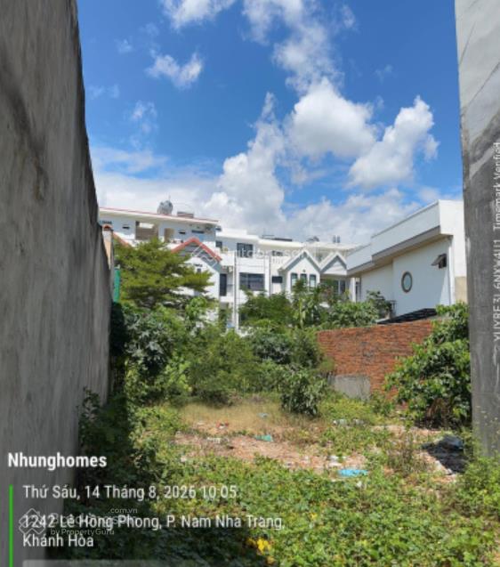 Giảm sốc 10 tỷ! đất 2 mặt tiền lê hồng phong nha trang, 311m2 nở hậu, chỉ 63,6tr/m, giá 19,8tỷ