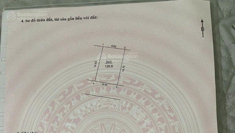 Bán đất trục kinh doanh  phố nỉ, trung giã, sóc sơn  giá đầu tư đẹp