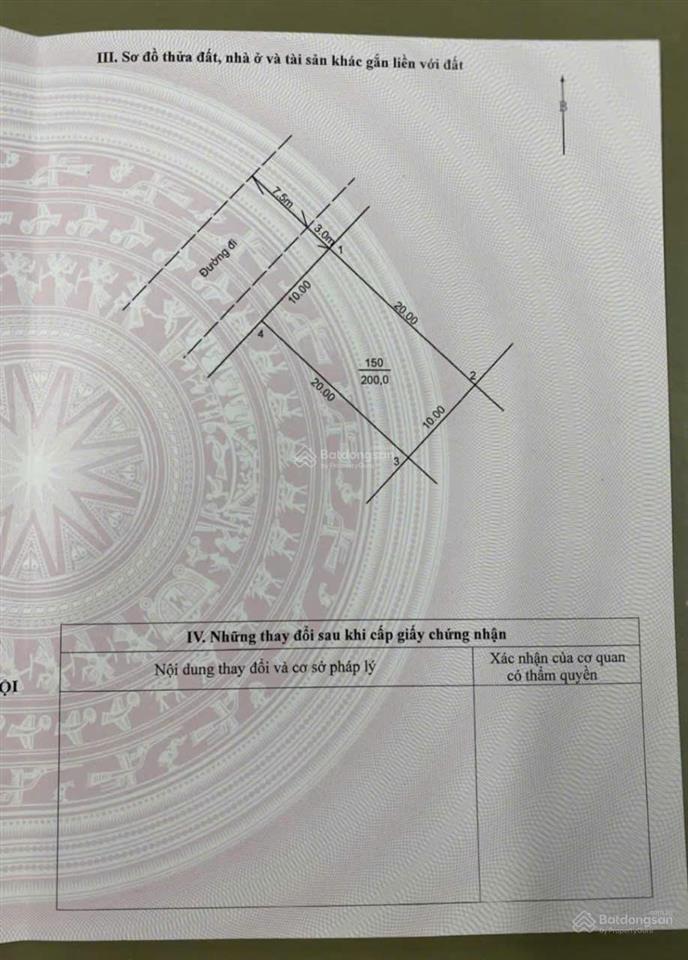 Cần tiền bán gấp lô tđc đồng láng thuộc phường tùng thiện, tx sơn tây cũ