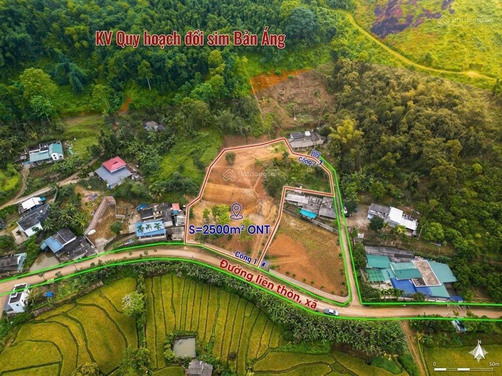 Tin vui cho quý anh chị ạ! đất thổ cư 3310m2 thế tựa núi mặt nhìn ra ruộng bậc thang