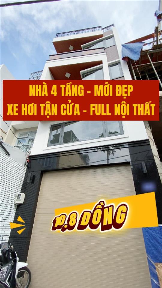 Bán nhà mới xây vào ở luôn60m5 tầngnguyễn văn đậugiáp phú nhuận10x