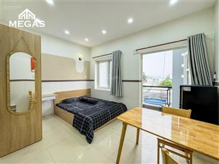 Trống sẵn studio ban công full nội thất view chill ngay chợ an nhơn