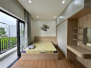 Studio ban công full nội thất trống sẵn cho thuê