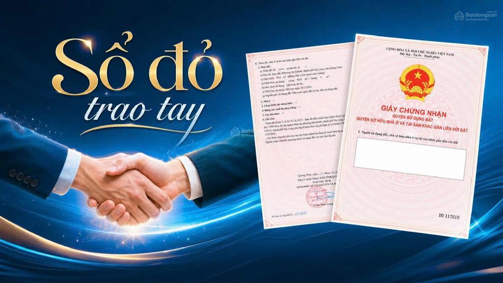 Bán đất nền kđt ngành than noble palace hạ long  sổ đỏ sẵn  diện tích 80m2  giá 35 tr/m2