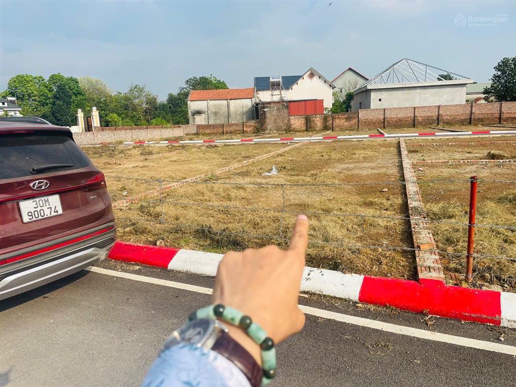 Em trai em cần tiền bán gấp lô đất 100m thái lai thắng trí ,sóc sơn ,giá 1tỷ 830tr