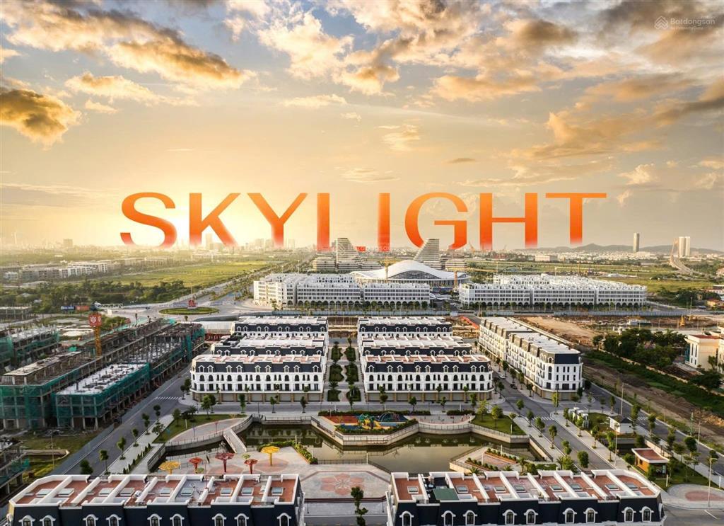 Bán nhanh căn n2312 skylight hoàng huy newcity căn đẹp diện tích 84m, vị trí đối diện công