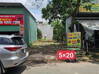 Bán gấp lô đất chính chủ cặp ql 13 bình dương, dt 100m2 full thổ cư, giá 1 tỷ 020, bao phí