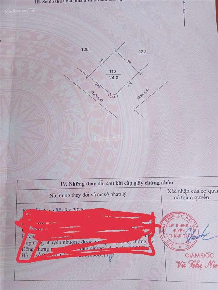 Lô góc triều khúc  thanh liệt  6t  4n  ba gác đỗ cửa  thoáng sáng cả ngày  kinh doanh nhỏ