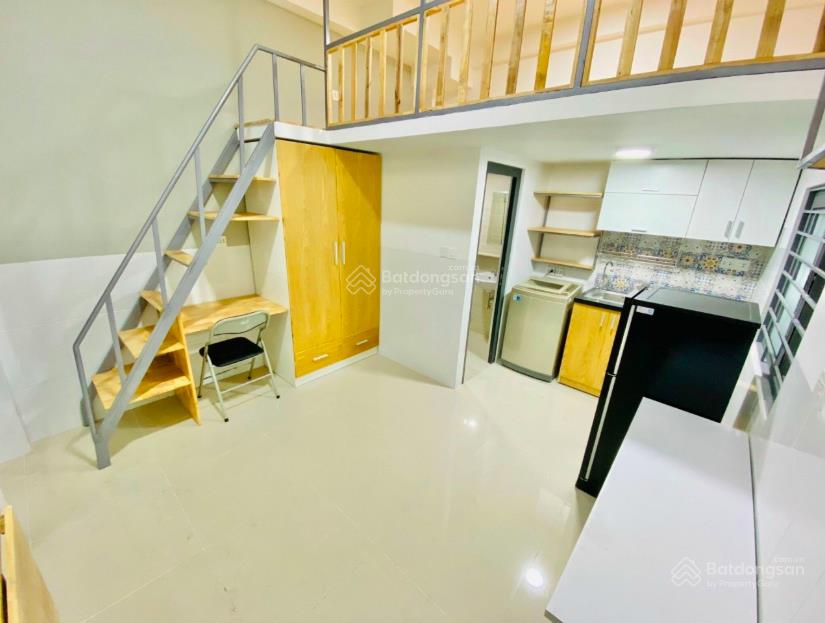 Phòng gác lửng đẹp gần công viên gia định, nguyễn thái sơn mới