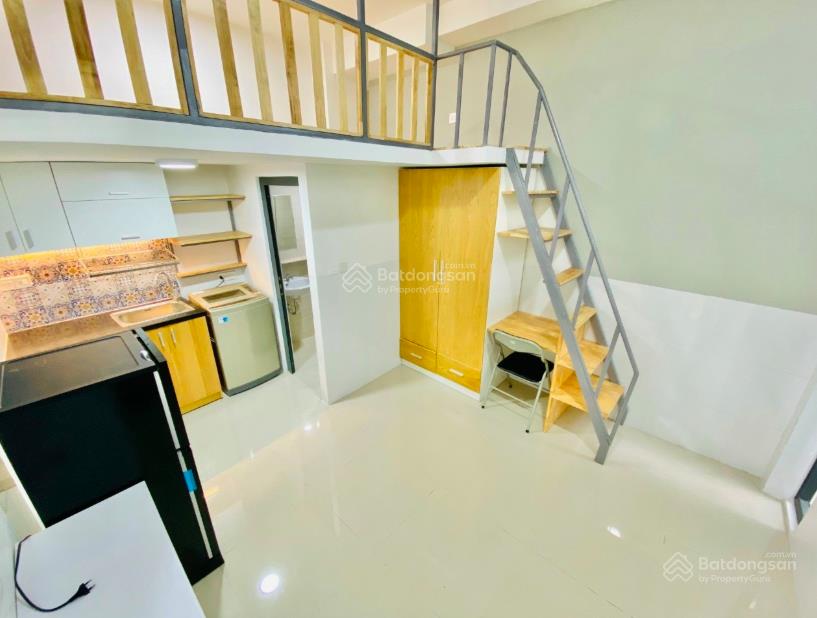 Phòng gác lửng đẹp gần công viên gia định, nguyễn thái sơn mới