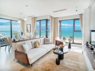 Tặng 1% ngay dịp tết duy nhất căn góc 2pn time square trực diện biển mỹ khê  cho thuê 40tr/tháng