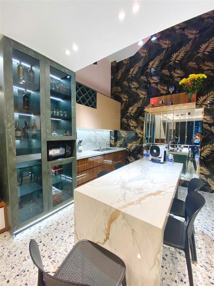 Bán nhà 3 tầng hẻm nội bộ khu vip 4*16m đường ô tô 8m