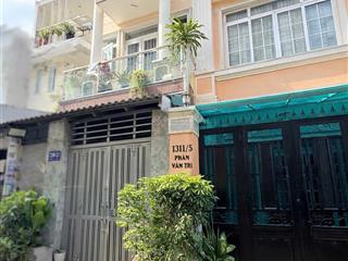 Bán nhà hxh phan văn trị phường 10 dt 4*20m giá 9.9 tỷ