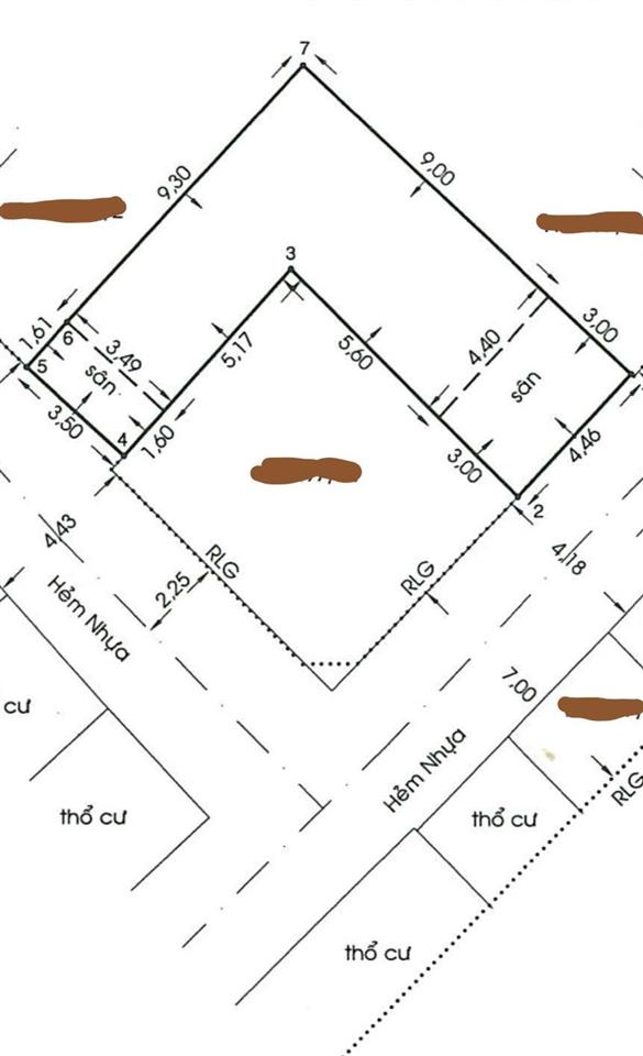 Bán nhà 2mt phan văn trị phường 5