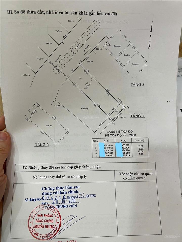 Bán gấp nhà hxh sau lưng điện lực nguyễn văn lượng p16 gv