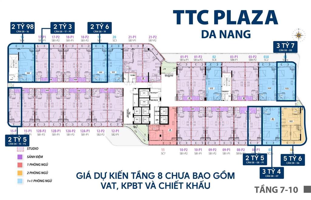 Chỉ 2,4 tỷ sở hữu căn hộ ngay trên aeon mall đầu tiên tại đà nẵng