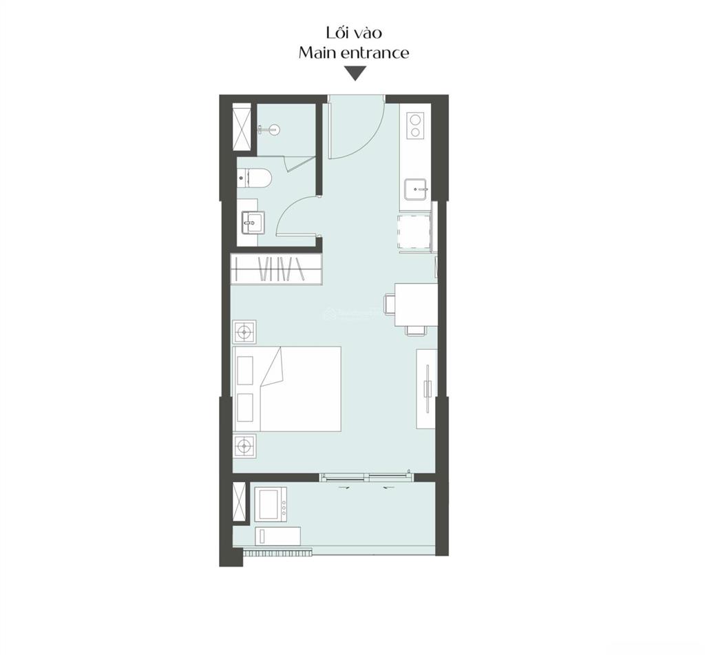 Cắt lỗ studio cực hiếm, view, tầng, hướng, trục căn đẹp nhất masteri trinity square