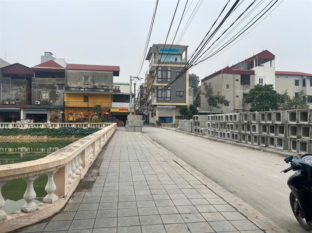 Bán đất thôn vệ, xã nam hồng, đông anh 66m², mặt tiền 4m, ô tô tránh, view hồ