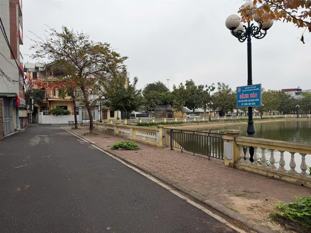 Đất đẹp view hồ điều hòa  đường 6m ô tô tránh  101m2 kim chung (thiên lộc)