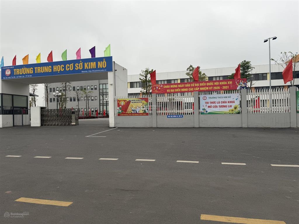 Bán đất kim nỗ đông anh hà nội lô góc 90m2 , ngõ thông, 15p vào nội thành chỉ 5.85 tỉ
